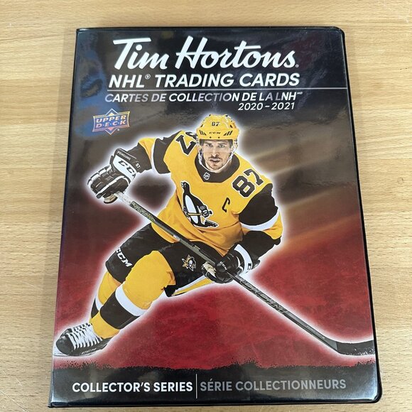 2020-21 TIM HORTONS EMPTY BINDER COLLECTOR'S SERIES ALBUM CANADA ONLY NO CARDS - Picture 1 of 4
